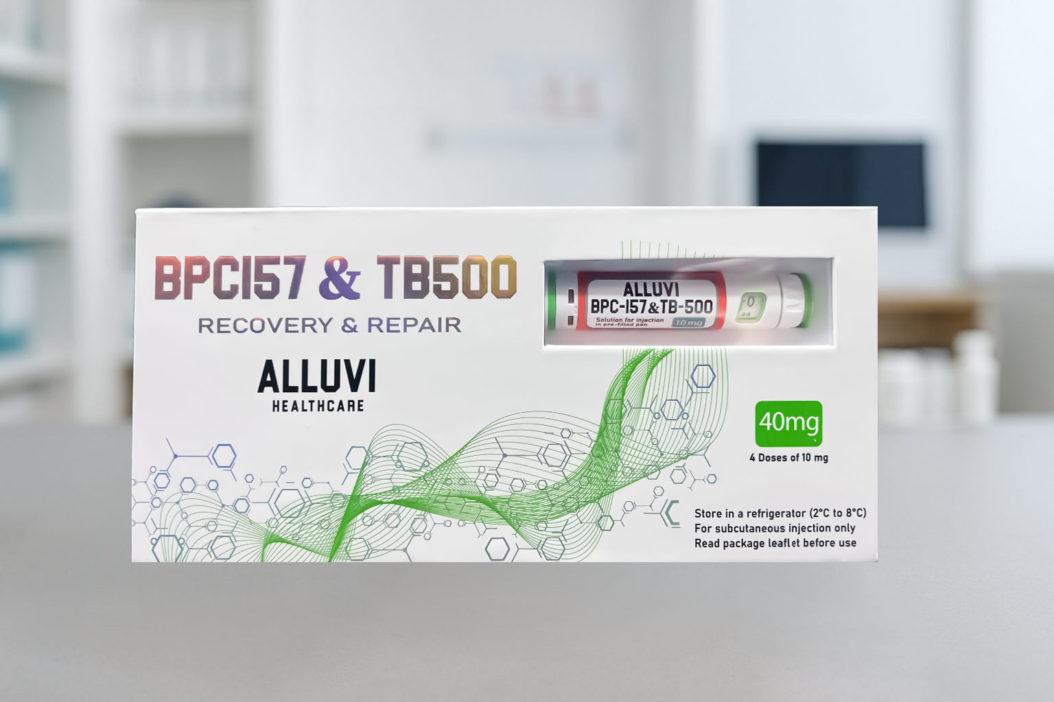 BPC-157 & TB-500 40mg | Recovery & Repair Peptide Blend