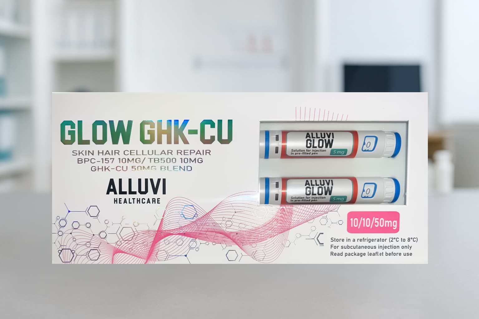 Glow 70mg | Skin, Hair & Cellular Repair Peptide Blend