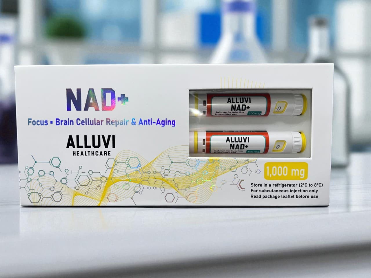 NAD+ 1,000mg | Energy, Recovery & Longevity Alluvi
