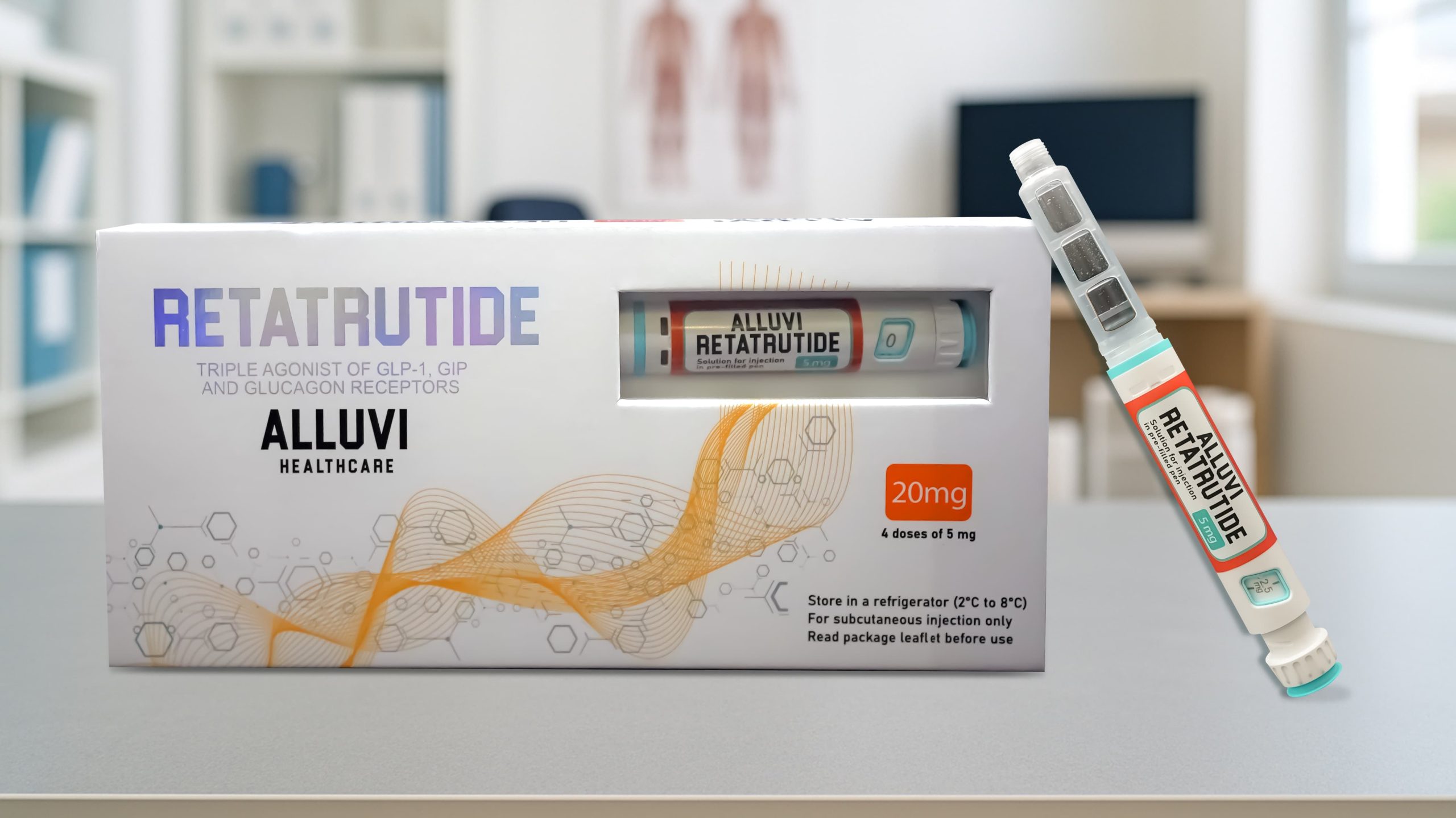 Retatrutide 20mg (R&D Only) | Alluvi