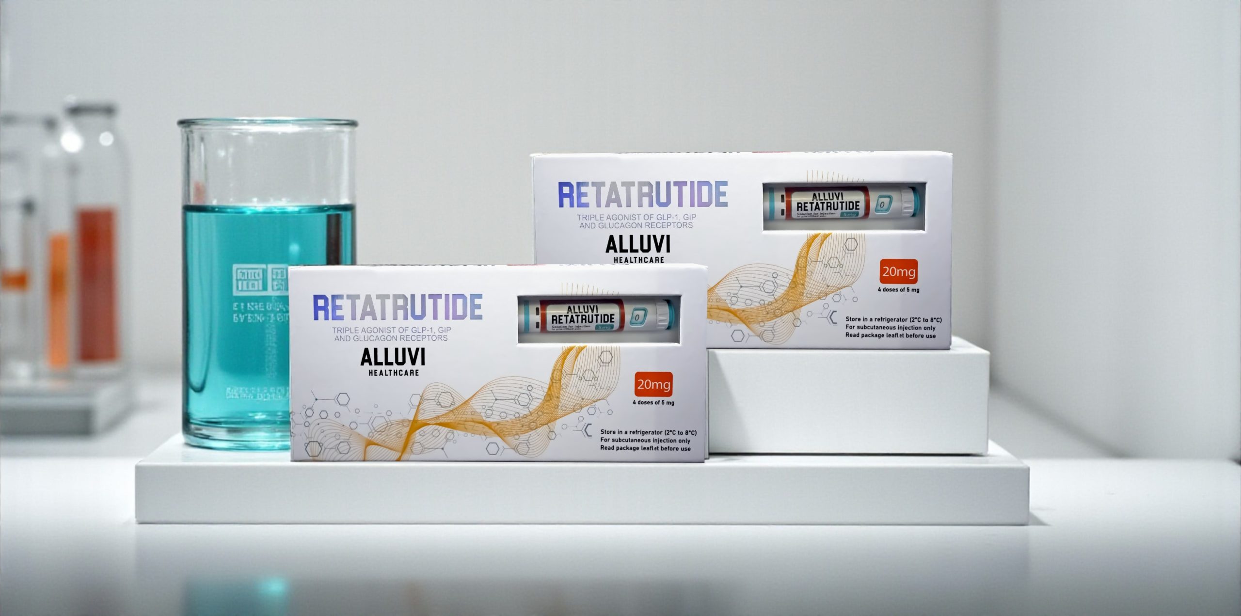 Retatrutide 20mg x2 Bundle (R&D Only) | Alluvi
