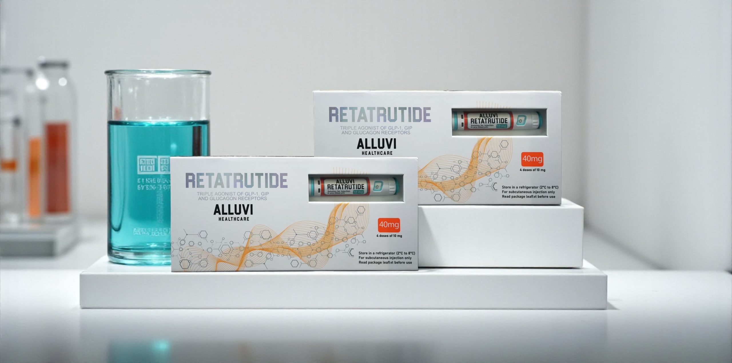 Retatrutide 40mg x2 Bundle (R&D Only) | Alluvi